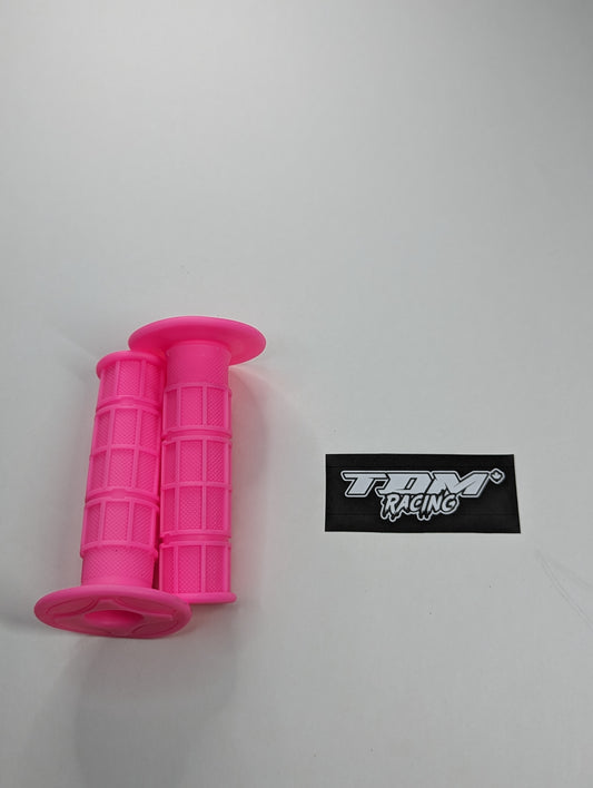 Pink Full Waffle Grips