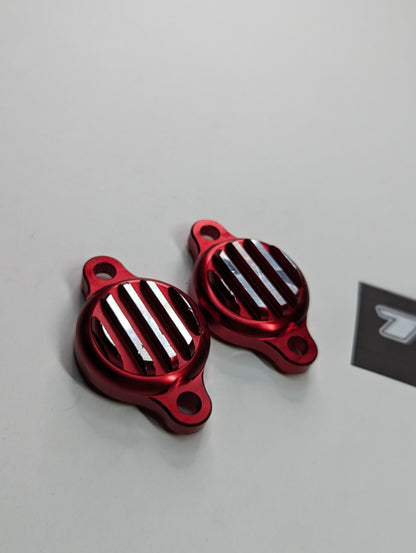 CNC Valve Covers Red