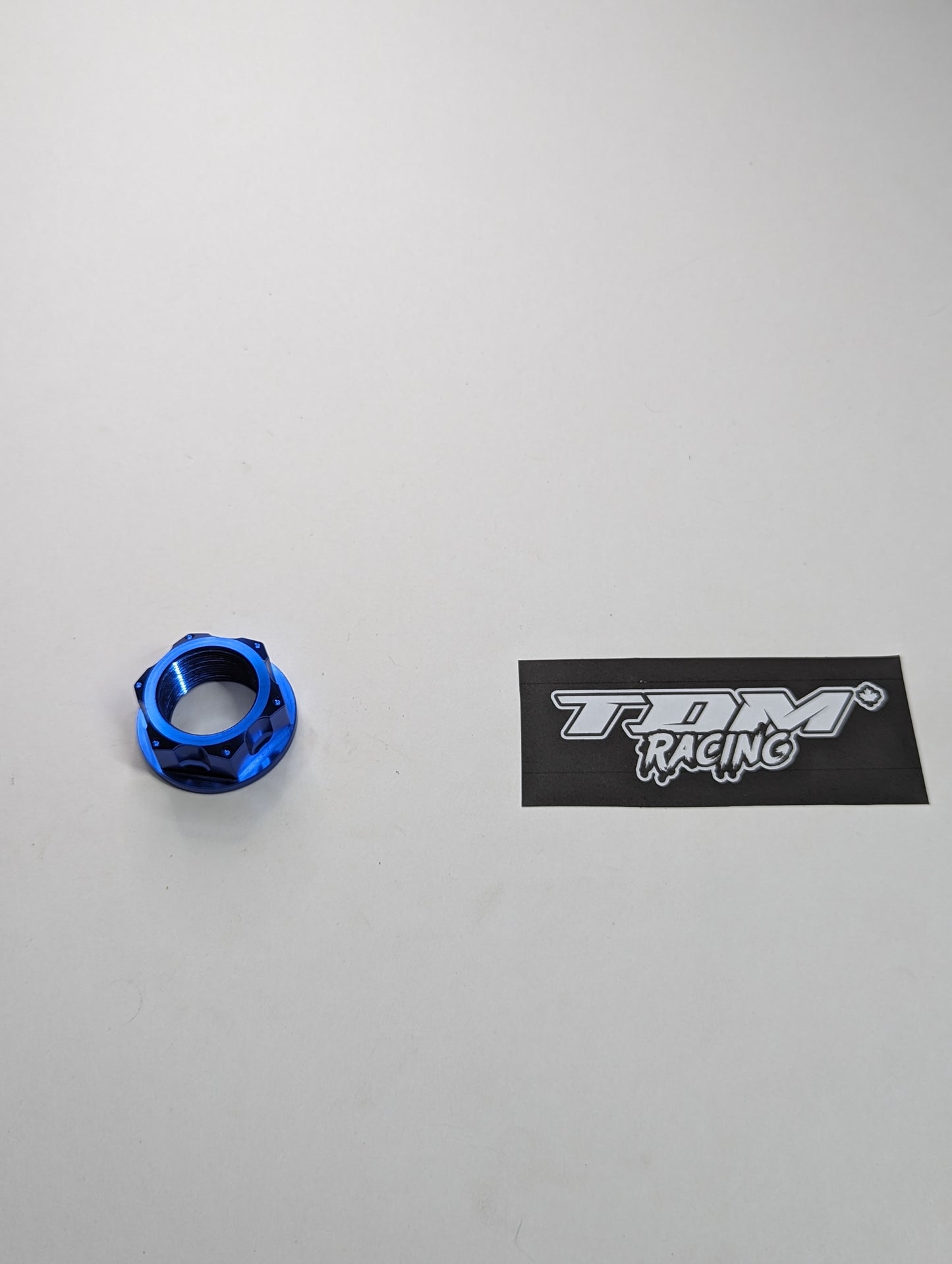 Aluminum Steering Stem Nut BLUE