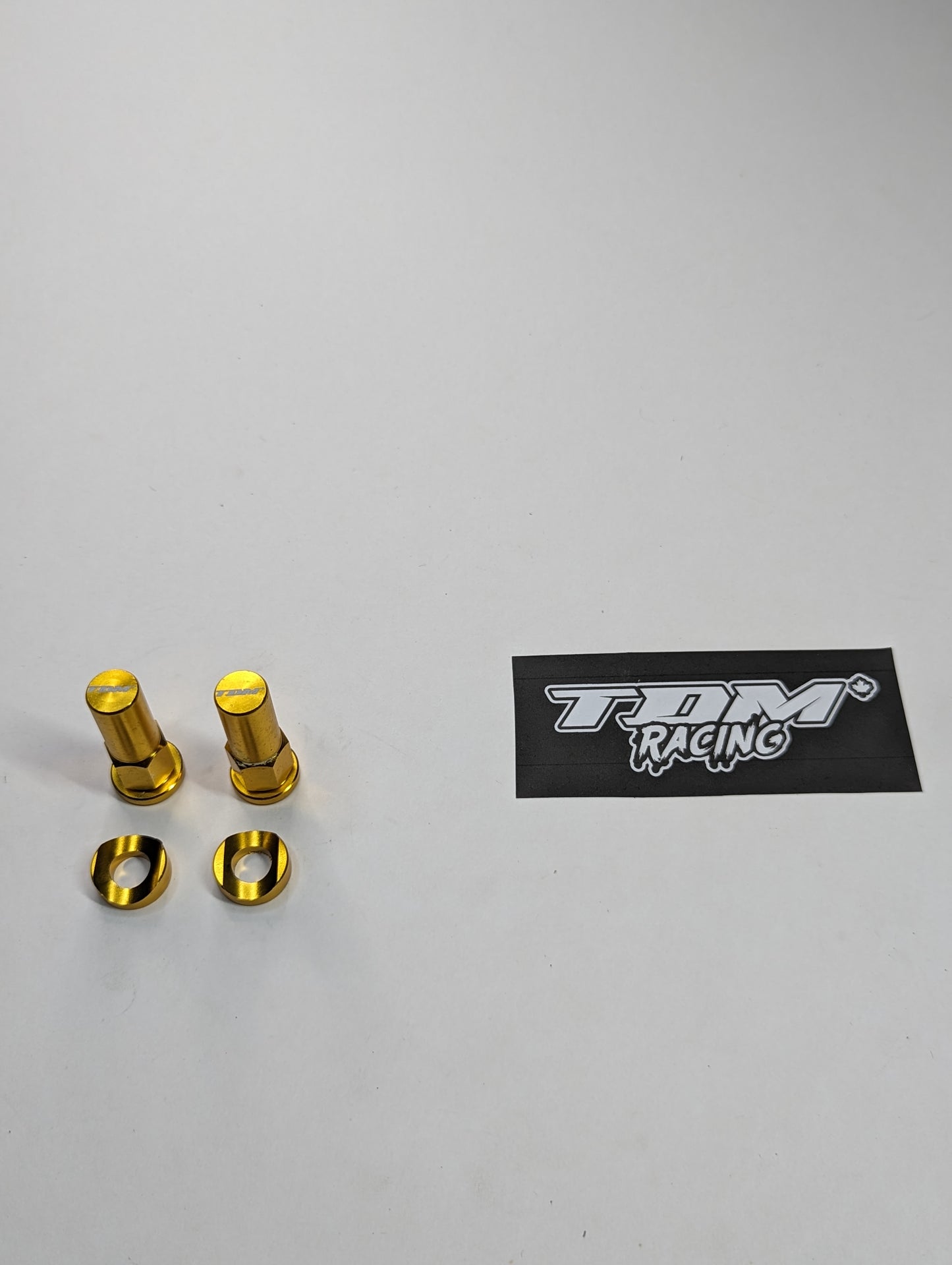 CNC Rim Lock Nuts Gold