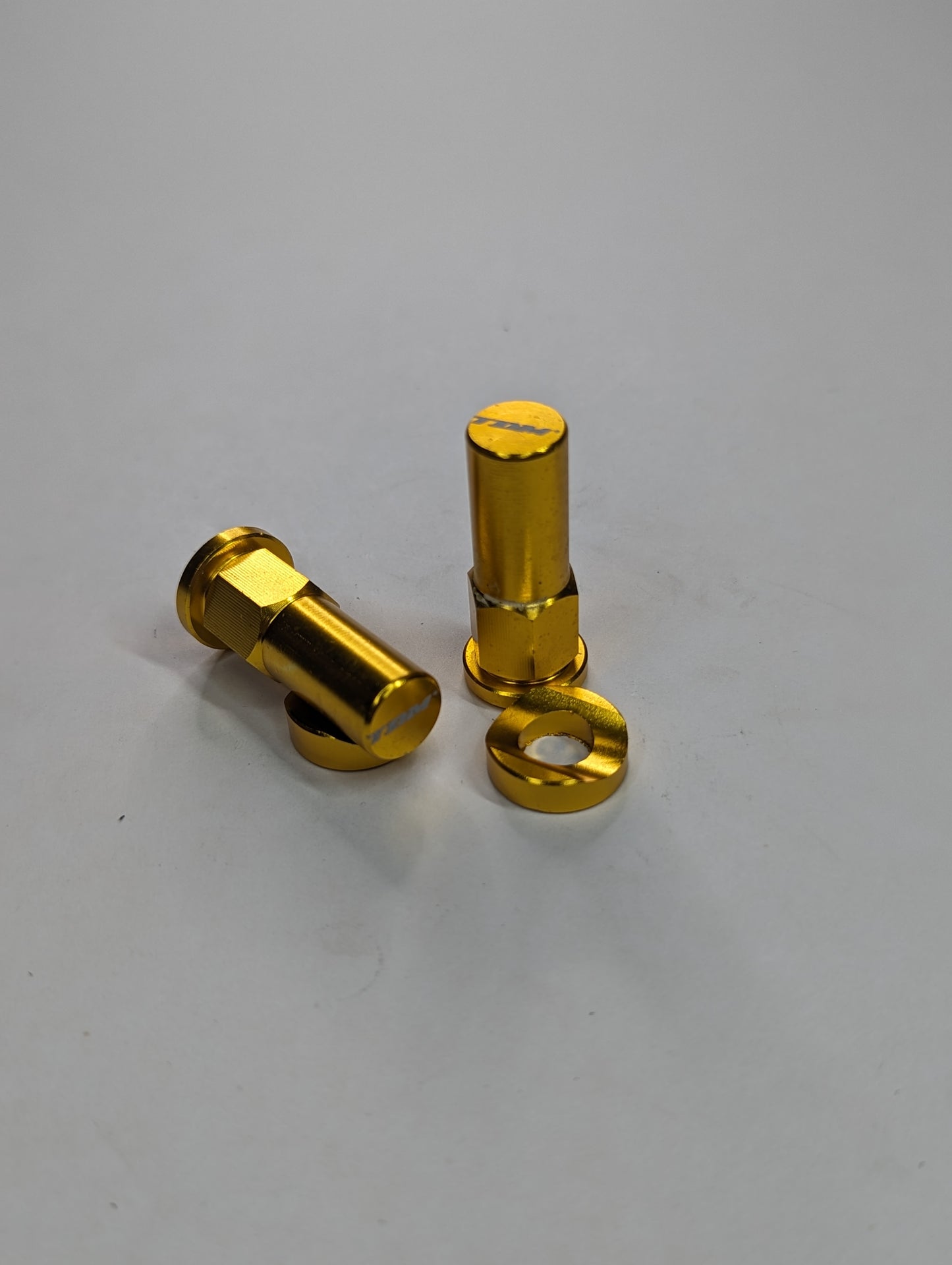 CNC Rim Lock Nuts Gold