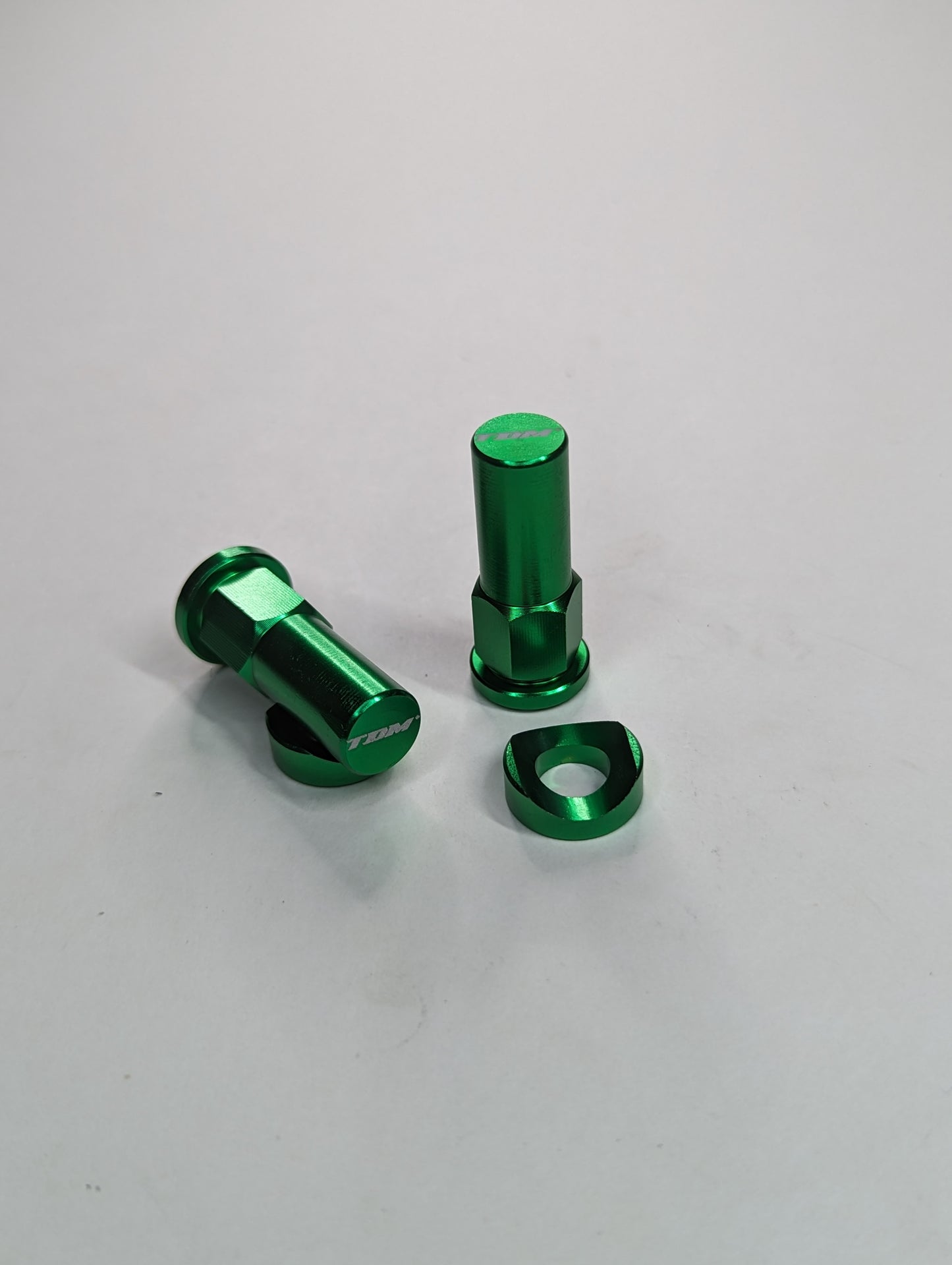 CNC Rim Lock Nuts Green