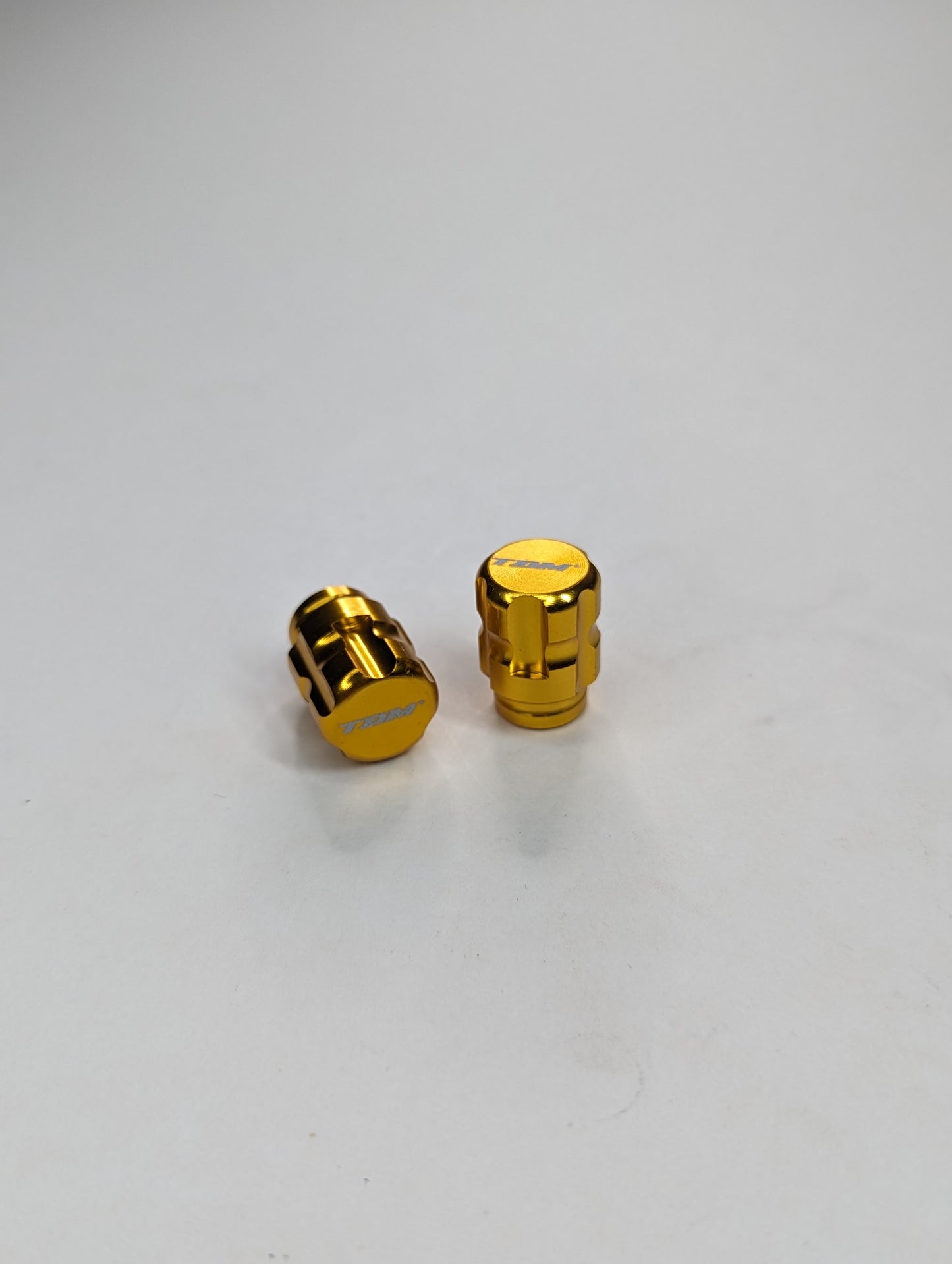 CNC Valve Caps Gold